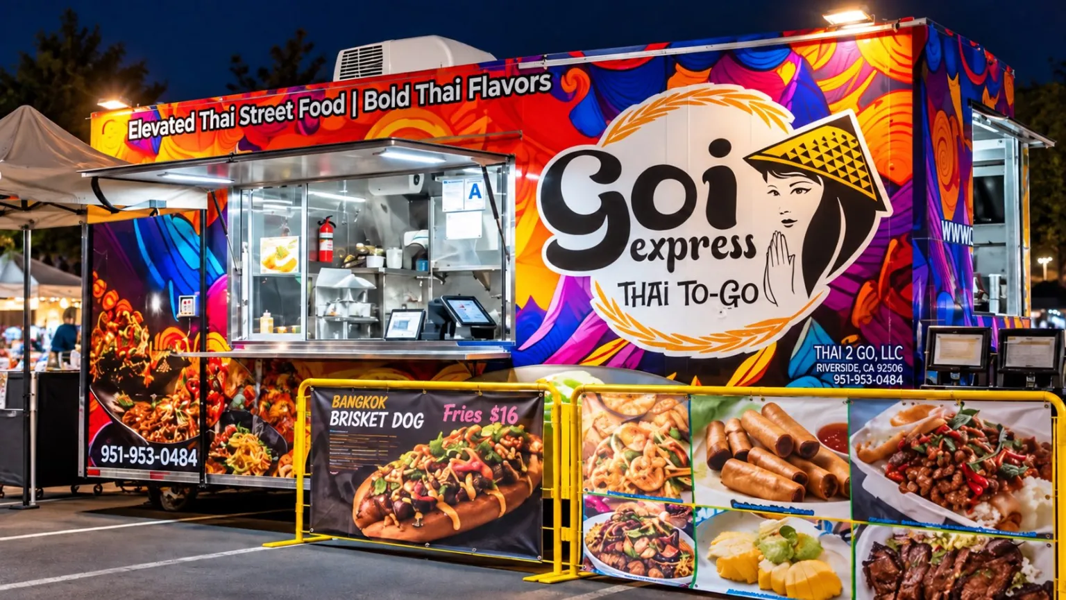 Goi Express Thai food truck
